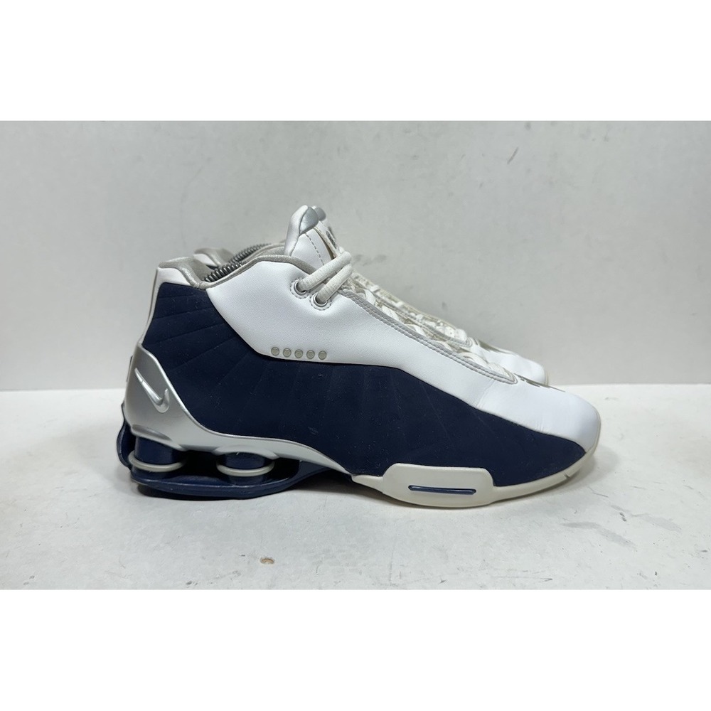 Nike Shox BB4 Retro Olympics 2019 VC White Blue ‎ AT7843-100 Men's Size 8